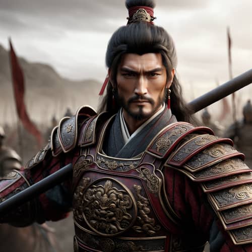 Ancient Chinese Warrior: Valiant and Undefeatable in Battle