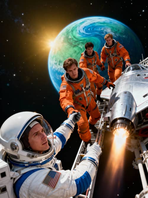 Astronaut Guides Team to New Planet - Epic Video Astronaut Guides Team to New Planet - Epic Video