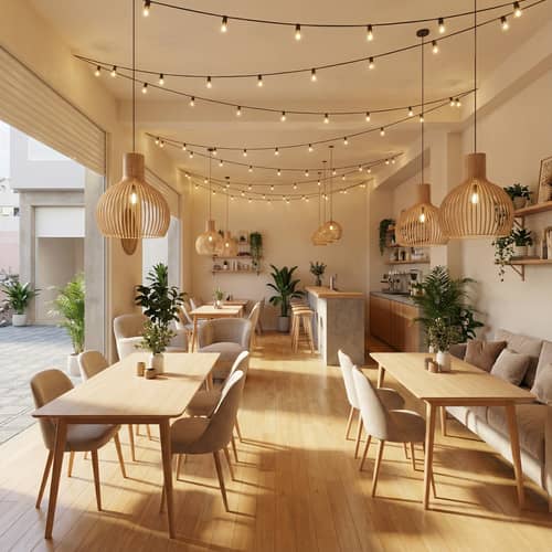 Cozy Café-Restaurant Design Ideas