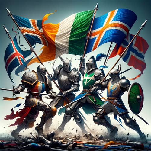 Fantastical Knights Compete in Friendly Battle