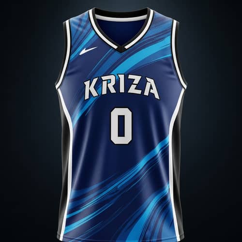 Cool KRIZA Basketball Jersey Design