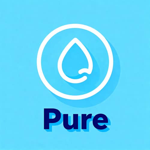 Pure Meme Coin Logo Design