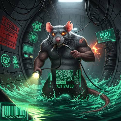 Muscular Sewer Rat: Post-Apocalyptic Adventure