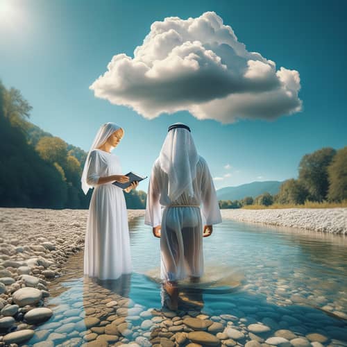 Baptism by the River: A Moment of Spiritual Renewal