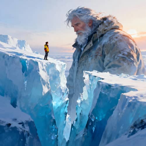 Arctic Iceberg: A Digital Art Journey