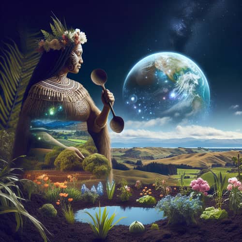 Papatūānuku: Maori Earth Mother Depiction