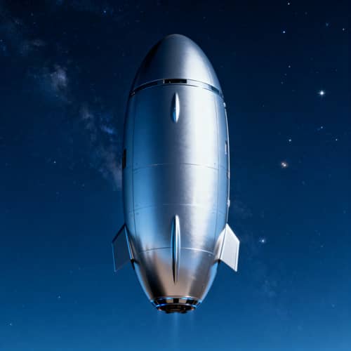 Capsule-Shaped Spaceship Design Ideas Capsule-Shaped Spaceship Design Ideas
