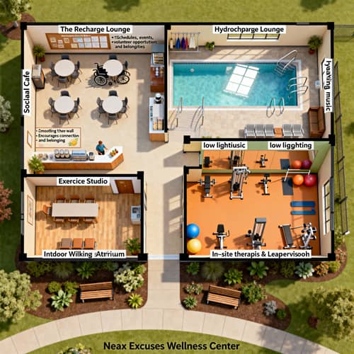 Neaux Excuses Wellness Center Floor Plan