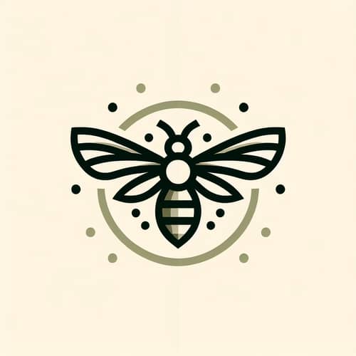 Minimalistic Bee Logo Design | Modern & Elegant