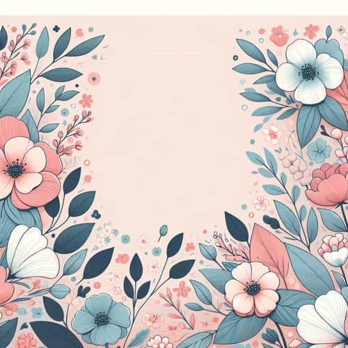 International Women's Day Postcard | Flowers, Love & Beauty