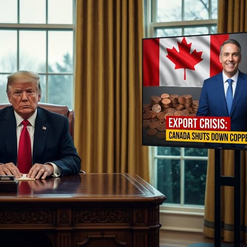 Trump's Oval Office: Canada Export Crisis Alert