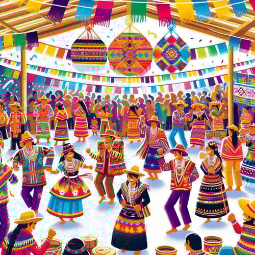 Vibrant Wayuu Cultural Celebration: A Joyous Festival