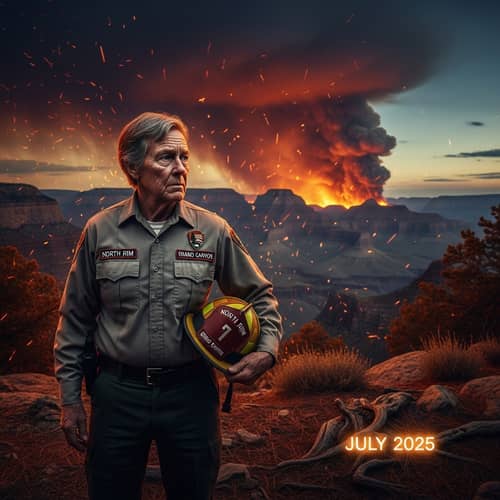 North Rim Fire July 2025 - Past Employees Info