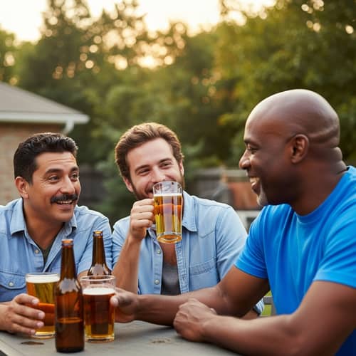 Cheers with Friends: Fun Moments Captured
