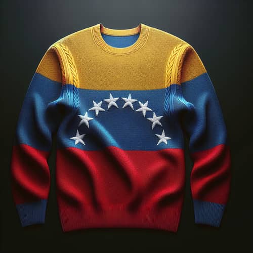 Stylish Venezuela Flag Sweater - High-Quality Craftsmanship