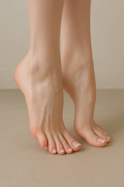 Pale Pedicured Feet: Tips for Perfect Toes