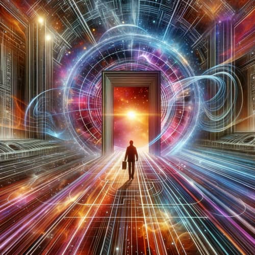 Three-Dimensional Door: Portal of Fused Energy