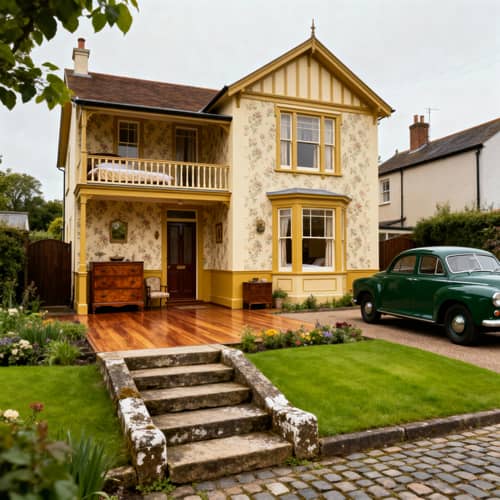 1920s Two-Storey House Interior Design 1920s Two-Storey House Interior Design
