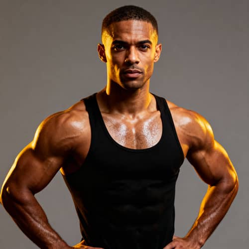 Powerful Muscular Mulatto Man - Fitness Inspiration Powerful Muscular Mulatto Man - Fitness Inspiration