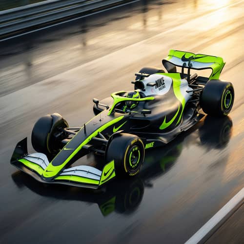 Nike F1 Car Design | Custom Artwork Nike F1 Car Design | Custom Artwork