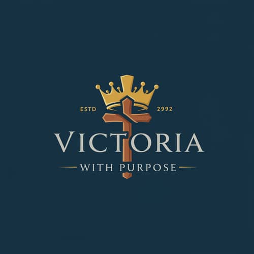 Christian Project Logo: Victoria con Propósito