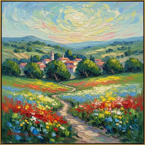 Impressionist Landscape Art | Vibrant Nature Scenes