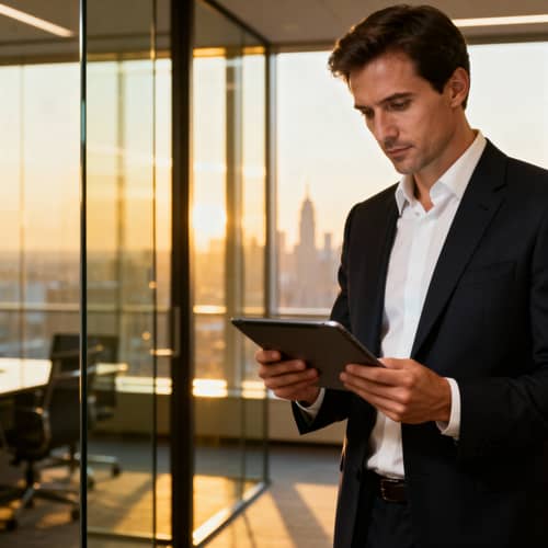 Business Image Featuring a Professional Person Business Image Featuring a Professional Person