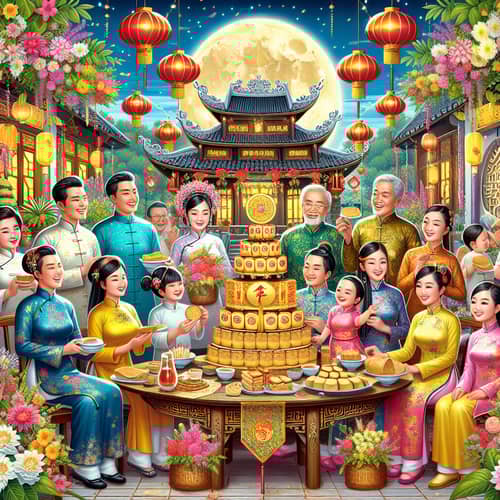 Mid-Autumn Festival Celebration | Vietnamese Family Gathering