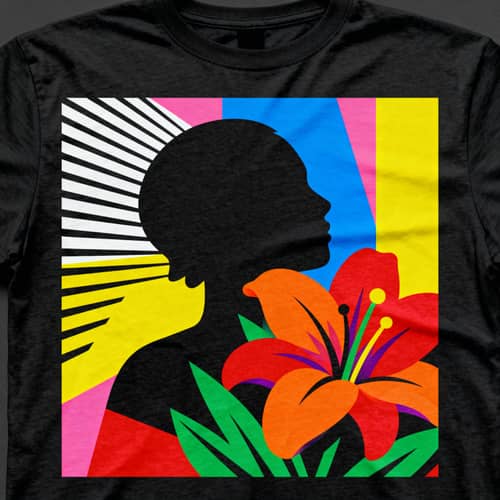 Bold T-Shirt Graphic Design for Trendy Streetwear Bold T-Shirt Graphic Design for Trendy Streetwear