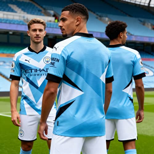 Professional Manchester City Home Jersey Design Professional Manchester City Home Jersey Design