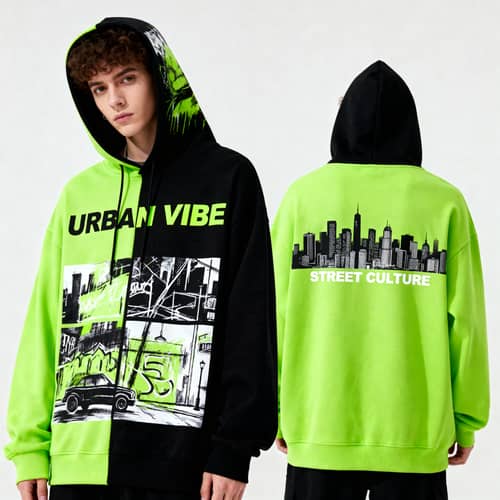 Trendy Streetwear Hoodie Design for Urban Fashion Trendy Streetwear Hoodie Design for Urban Fashion