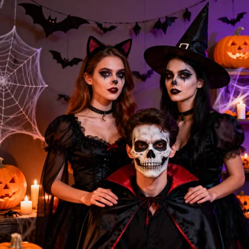 Stunning Halloween Makeup Ideas for Couples Stunning Halloween Makeup Ideas for Couples