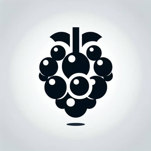 Fresh & Tech Blackberry Symbol: Scalable Logo Design
