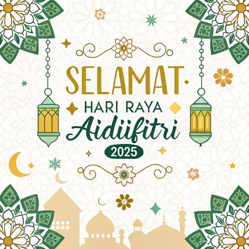 Selamat Hari Raya Aidilfitri 2025 Celebrations