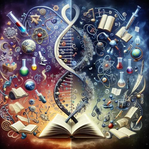 Science and Literature Collaboration: Enhancing Human Knowledge