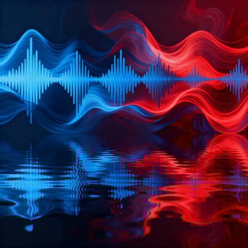 Abstract Audio Visualizer: Slow & Reverb Effects Abstract Audio Visualizer: Slow & Reverb Effects