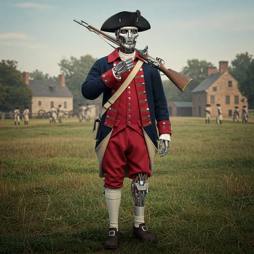 Revolutionary War Robot Costume