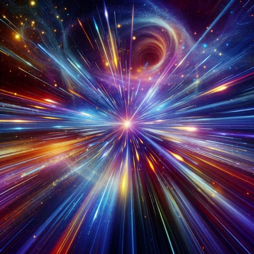 Speed of Light: Abstract Visual Interpretation
