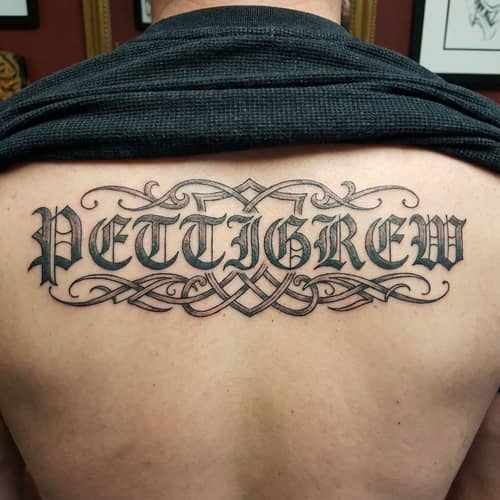 Pettigrew Family Scripture - Honor & Loyalty Pettigrew Family Scripture - Honor & Loyalty