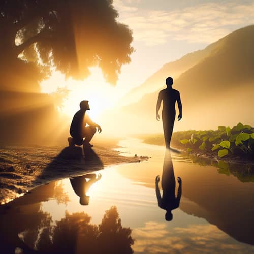 Personal Growth and Improvement: South Asian Inspirational Image