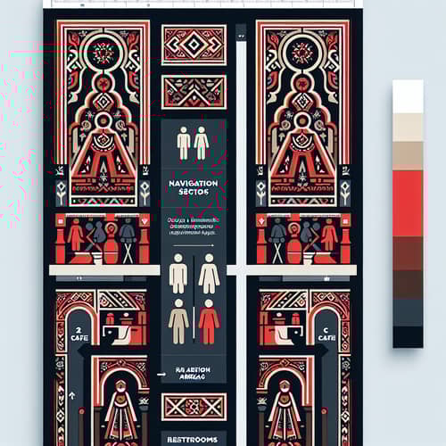 Minimalist Entrance Design for Vasnetsov Art Gallery