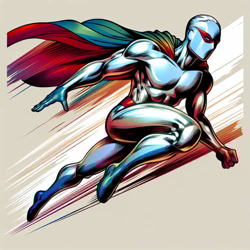 Silver Crusader: Epic Comic Book Hero