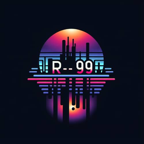R-99 Underground Party Series: Cyberpunk Logo Design