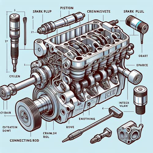Major Parts of Internal Combustion Engine (ICE) Explained