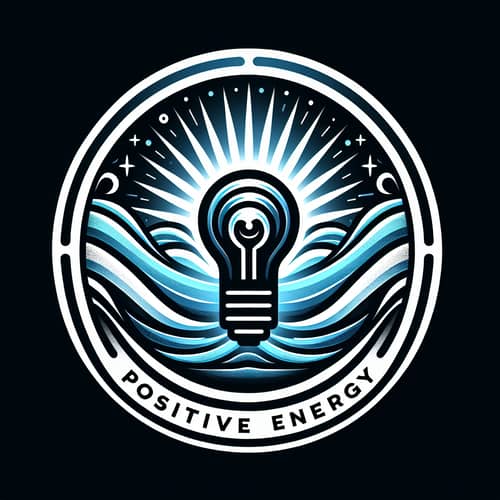 PositiveEnergy YouTube Channel Logo | Modern & Inspirational Design