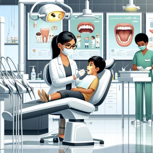 Modern Dental Clinic: Expert Examination & Care