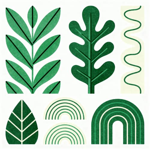 Contemporary Nature-Themed Illustrations for Education Contemporary Nature-Themed Illustrations for Education