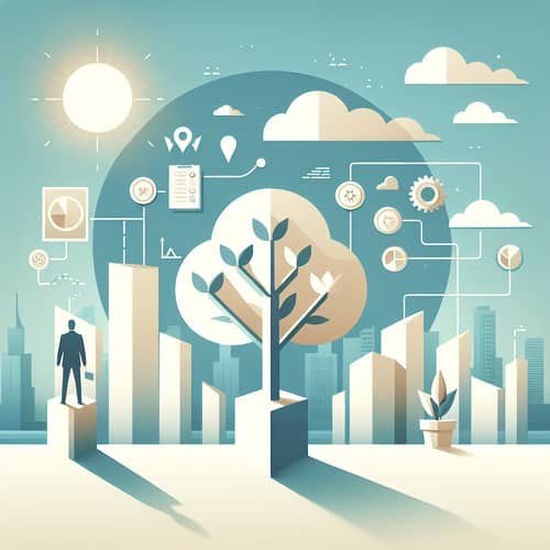 Company Vision in Minimalist Style - Growth & Progress