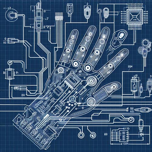 Sensor Glove Circuit Blueprint
