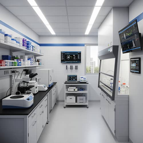 Micro Lab: 12 x 25 Feet | Optimal Space Design Micro Lab: 12 x 25 Feet | Optimal Space Design